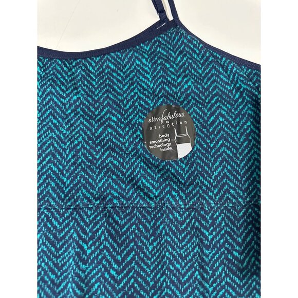 Slimfabulous by Attention Women's Tank Top with built-in shapewear size XL NWT - Picture 2 of 7